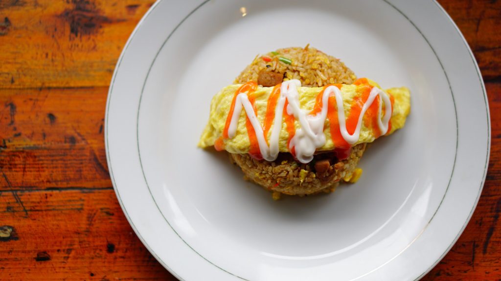 お絵描きオムライス